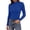 r-200Blue43, variant on Womens Tops Solid Color Mock Neck Tight Fit Basic Tee Long Sleeve Ribbed Top Layering Shirt Everyday Wear Blouses For Women Dressy Casual