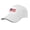 white, variant on 250th Anniversary Flag United States 1776-2026 250 Years Sandwich Brim Sun Hat, Polyester, Fits 22-23" Head - Navy