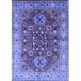 thumbnail image 1 of Ahgly Company Indoor Rectangle Oriental Blue Industrial Area Rugs, 8' x 12', 1 of 4