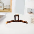 thumbnail image 3 of CSChome Hair Claw Frosted Non-Slip Crossing Hair Claw Spring Design Solid Color Simple Large Hair Clamp Styling Tool Clip, 3 of 7