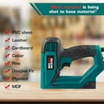 NEU MASTER Brad Nailer, Electric Nail Gun/Staple Gun for DIY Project of