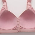 thumbnail image 6 of JGTDBPO Front Closure Bras for Women Front Button Plus Size Full Coverage Bras Wireless Shaping Cup Post Surgery Brassiere Sports Bra Minimizer Sleeping Nursing Bra Everyday Bra with Adjustable Straps, 6 of 7