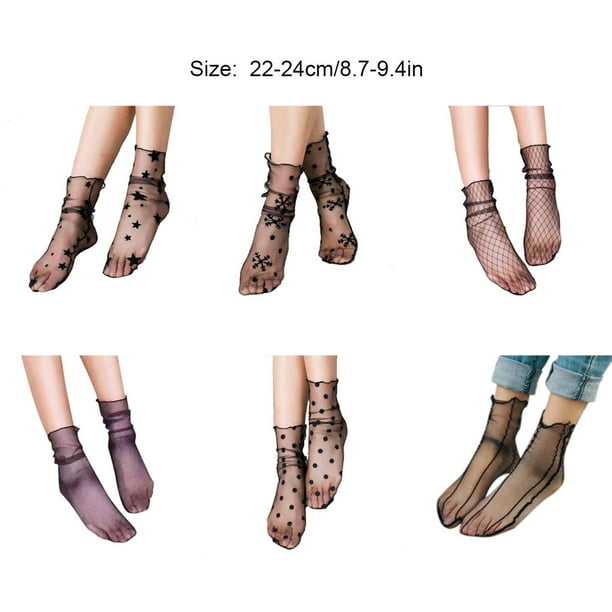 Fishnet socks and heels deals