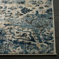 thumbnail image 3 of SAFAVIEH Carmel Ottoline Floral Runner Rug, Ivory/Blue, 2' x 10', 3 of 7