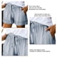 thumbnail image 3 of Pantalones cortos de cintura elástica NikouMX verano mujer con cordón bolsillos S M L XL XXL, 3 of 4