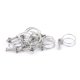 thumbnail image 1 of 10pcs Abrazadera de tornillo del tubo de manguera de 45 mm de diámetro de cable de sujeción de cable doble bomba apretada Unique Bargains abrazaderas de manguera de trinquete, 1 of 3