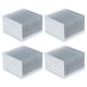 thumbnail image 1 of Disipador de calor de aluminio para radiador, aletas de refrigeración, módulo electrónico de CPU, 60x60x39mm, con adhesivo, 4 Uds., 1 of 9