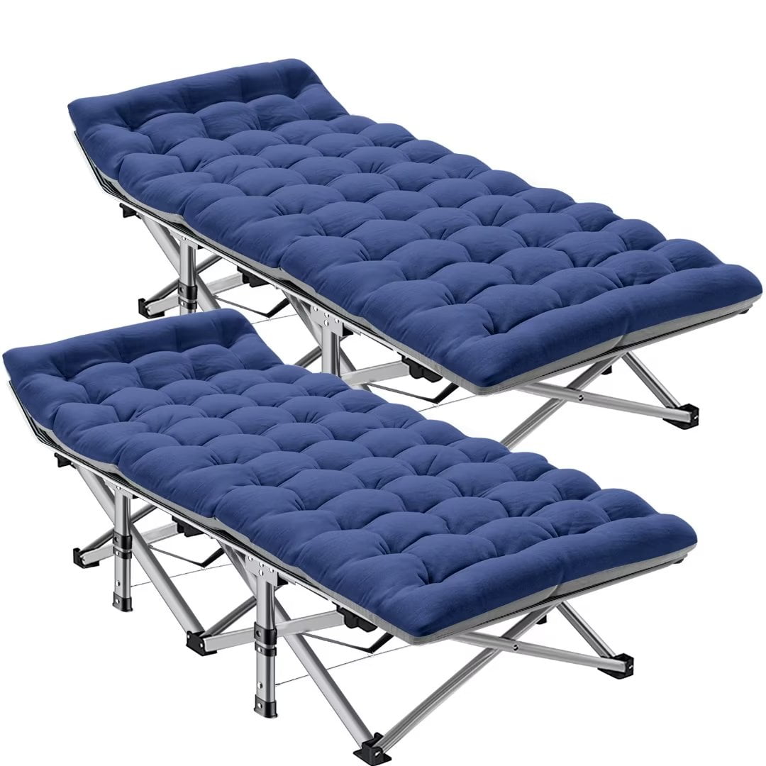 Docred Folding Camping Cots for Adults ,Sleeping Cot with 2 Sided