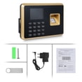 thumbnail image 4 of Attendance Machine,Attendance Employees Support 1000pcs 5 Usb 5 Usb Port Employees Support 1000pcs Time Clock Attendance Clock Attendance Employees Support 1000pcs 5 Suitable Mewmewcat Siuke, 4 of 7