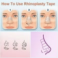 thumbnail image 3 of CUITING 8/Pk Professional Use Micropore Tape ½” x 10 yds Tan Surgical Rhinoplasty Shaping Medical Grade Paper Tape for Nose, 3 of 8