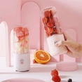 thumbnail image 2 of Portable Electric Juicing Blender - Automatic USB Smoothie Cup Ice Crushing Cup, Mini Electric Juicer, Rechargeable Fruit Juicer, Kitchen Gadgets, 2 of 13