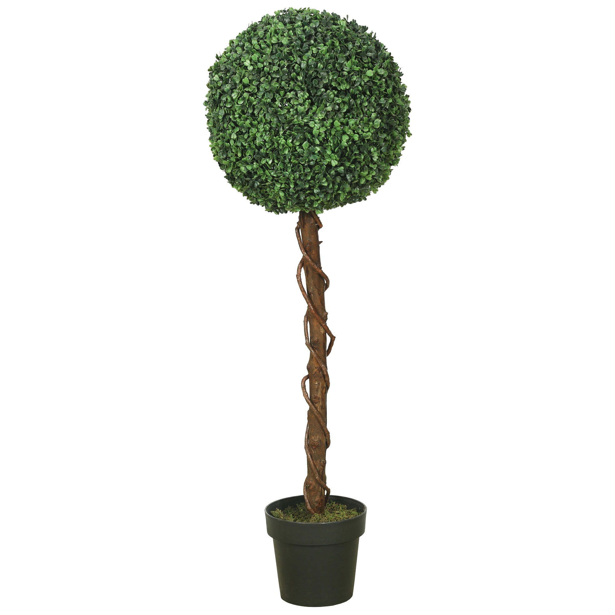 Vickerman 44" Boxwood Topiary w/Pot15.75" Ball
