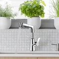 thumbnail image 4 of Ganfancp Grifo Lavabo Lavabo Elevable y Extraíble Doméstico Lavabo Encimera Lavabo Agua Caliente y Fría Junta Universal Ofertas Del Día Conector Universal para Grifo*1, 4 of 7