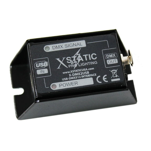 ProX X-DMX2USB USB to DMX 512 Converter Interface open DMX Chipset FTDI-232