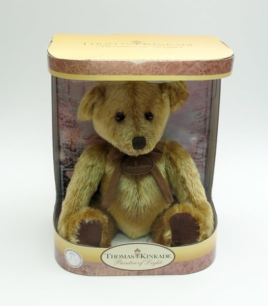 Thomas Kinkade 25th Anniversary Brown Collector's Bear 