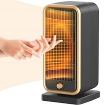 Mini Space Heater, Efficient and Portable Electric Heater for Home, Office, Kitchen, Bathroom, and Bedroom, Fast Heating Safe and Quiet Fits in all small living spaces, Portable