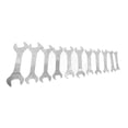 thumbnail image 1 of Thin Spanner Kit, Anti Rus Easy To Carry Dual Open End Wrench High Hardness  For Maintenance For Electric Device, 1 of 8