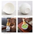 thumbnail image 4 of Set de batidores Matcha TANG PIN Match Bowl, 450 ml, con cuchara y soporte, 4 of 8
