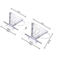 thumbnail image 2 of RENACLIPY Coffee Pot Handmade Coffee Brewing for Office Use 1Pack, 2 of 8