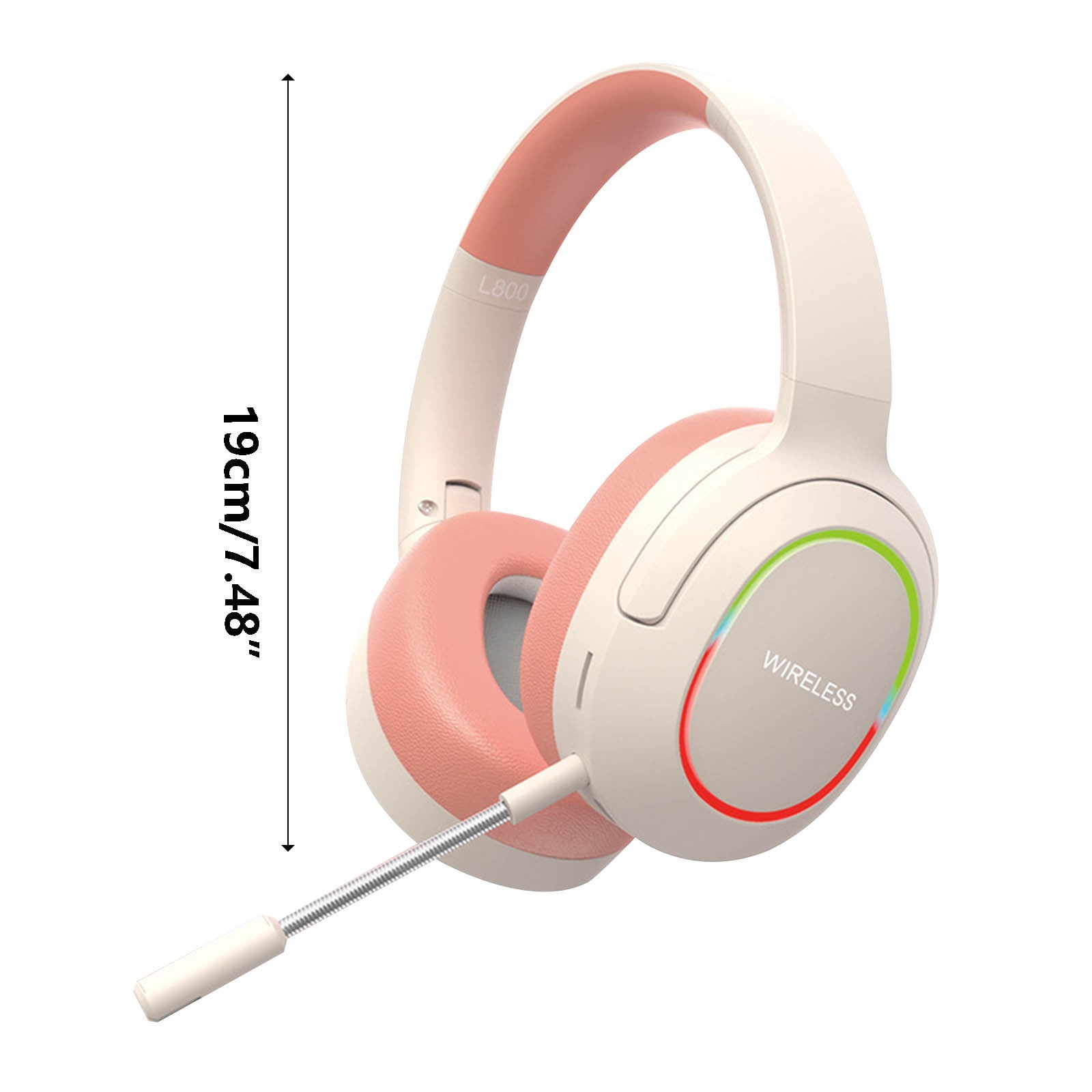 Trucker Bluetooth Headset, V5.2 Wireless Headset with Upgraded Microphone AI Noise Canceling, On Ear Bluetooth Headphone with Mute for Driver Office Call Center