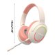 thumbnail image 3 of Auriculares Bluetooth, Auriculares inalámbricos, Auriculares Bluetooth supraaurales L800 con iluminación LED, Auriculares inalámbricos plegables de baja latencia con micrófono y función de respiración, 3 of 4