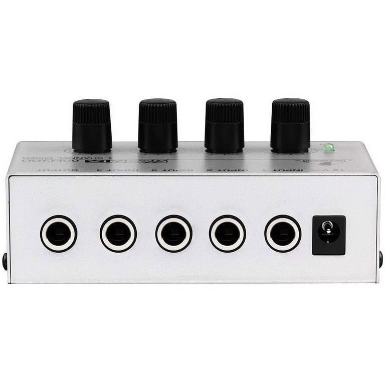 Behringer Ultra Low-Noise 4-Channel Line Mixer - Walmart.com