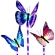 thumbnail image 4 of Luces solares decorativas para jardín, paquete de 3, con mariposas, luces LED multicolores cambiantes para jardín, patio y jardín., 4 of 5