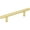 Gold, variant on Hardware Resources Elements Naples Cabinet Bar Pull