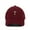 Burgundy, variant on Martini Glass with Olive Baseball Cap Embroidered Cotton Adjustable Dad Hat