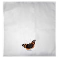 thumbnail image 4 of Betsy Drake GT762 Serviette d'Invité Amiral Papillon Rouge, 4 of 4