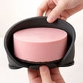 thumbnail image 4 of JuDWoC Deep Cheesecake Silicone Mold Single Cavity Large Mousse Pan 7 Inch Food Grade Non Stick Biscuit Baking Tray Reusable Heavy Duty Dessert Form for Soap Candy Chocolate, 4 of 9
