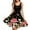 Mushroom Star Butterfly, variant on Size L Sleeveless Dress for Women Lightweight Party Swing Skater Dress Comfy Rainbow Leopard Print Tank Dresses Midi