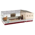 thumbnail image 2 of Ferplast Krolik 140 Plus Extra Large Indoor Pet Rabbit Cage w/ Wood Hutch, 2 of 10