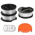 thumbnail image 3 of 3/6Pack For Black & Decker Replacement String Trimmer Line Spool AF-100 Eater For Cordless Grass Trimmer Garden Tool, 3 of 4