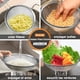 thumbnail image 5 of Coladores de Malla Fina de Acero Inoxidable, Coladores de Cocina Harina para Hornear Colador de Pasta con Mango Largo, 4 Medidas Diferentes (8.5cm, 12cm, 18cm, 22cm), 5 of 5