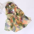 thumbnail image 1 of Foulards Légers Mode à Imprimé de Fleurs Foulard Portefeuille en Coton pour Femmes, 1 of 5