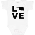 thumbnail image 3 of Inktastic Love Oklahoma Boys or Girls Baby Bodysuit, 3 of 5