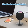 thumbnail image 1 of Soporte de escritorio para soporte de soporte para mini altavoz Apple HomePod (negro), 1 of 4