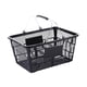 thumbnail image 3 of Cesta de la compra, organizador de supermercado, cesta multiusos de hierro para almacenamiento portátil Negro, 3 of 9