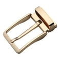 thumbnail image 4 of Pin Belt Buckle Rectangular Causal Reversible Slide Buckle Gold, 4 of 6