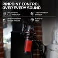 thumbnail image 4 of Refurbished (Good) HyperX QuadCast Wired Multi-Pattern Electret Condenser Microphone - HX-MICQC-BK (4P5P6AA), 4 of 5