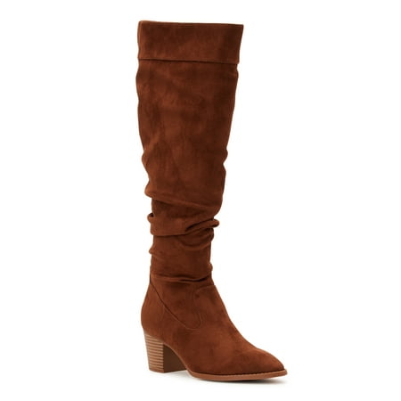 Time and Tru Women's Tall Slouch Boots