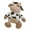 Black White Brown, variant on SAYOO 9.84Inch Cute Milk Cow Plush Toy, Stuffed Doll for Christmas Birthday Gift Home Decoration