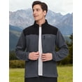 thumbnail image 5 of Pioneer Camp Fleece Jacket Men Full Zip Polar Lightweight Windproof Casual Soft Warm Outwear Outdoor Coat with Chest Pocket, 5 of 7