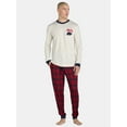 thumbnail image 7 of Dearfoams Men's Matching Family Pajama Set, Mama Bear, 2-Piece, Sizes S-3XL, 7 of 7