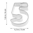 thumbnail image 2 of MLINS 10pcs Number Cookie Cutters Number Shape Biscuits Molds Home Baking Accessories Sugar Diy Molds, 2 of 6