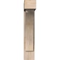 thumbnail image 2 of Ekena Millwork 7 1/2"W x 28"D x 40"H Thorton Block Smooth Bracket w/ Offset Brace, Douglas Fir, 2 of 25
