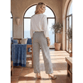 thumbnail image 3 of Set De Dos Pants De Mujer Pantalones Anchos Casual O Elgante Pans Stretch, 3 of 5