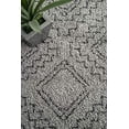 thumbnail image 4 of nuLOOM Vasiliki Moroccan Shaggy With Tassels Area Rug, 7' 10" x 10', Gray, 4 of 4