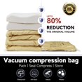 thumbnail image 4 of Mlity Vacuum Storage Bags, 10-Pack Large Space Saver Bags for Clothes, Bedding, Travel – Includes Hand Pump & Electric Pump, 4 of 7